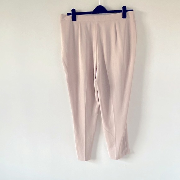 BNWT F&F Womens light Beige Dusky Pink Trousers Spring, Summer UK SIZE 16 - Picture 2 of 14